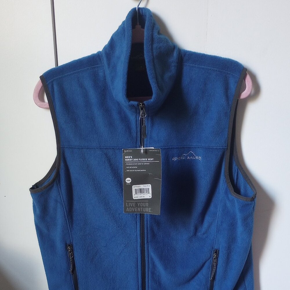 NEW Blue Eddie Bauer vest
